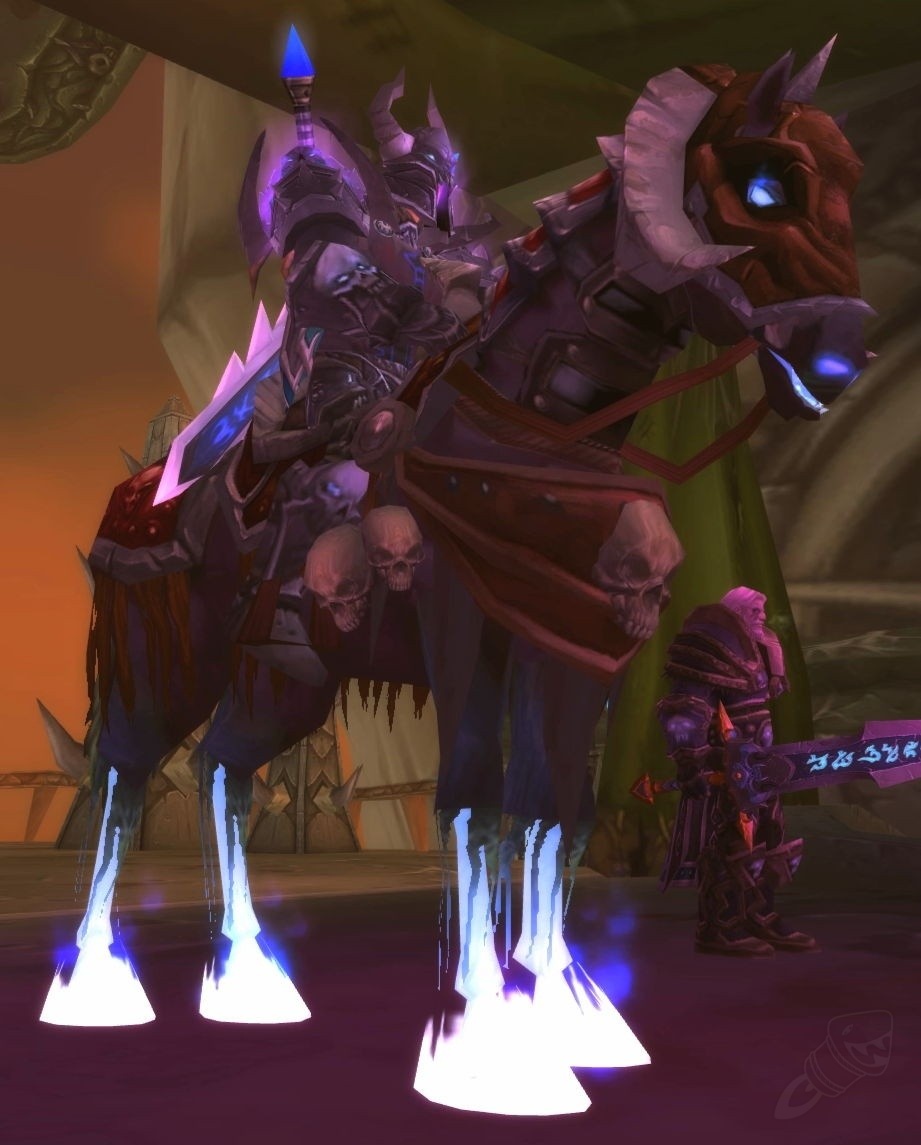 Alto señor Darion Mograine PNJ WotLK Clásico