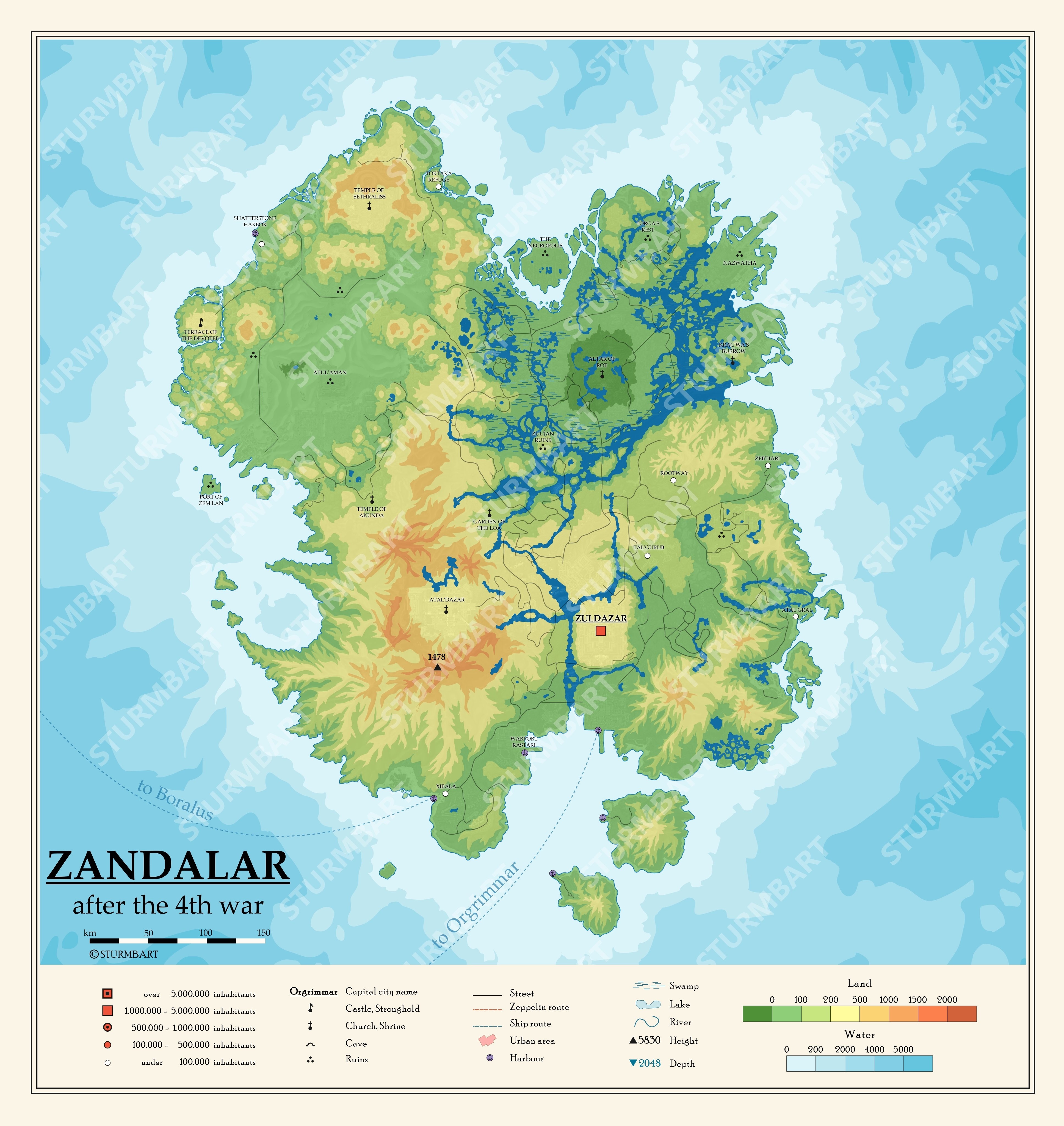 Sturmbart'S Atlas Of Azeroth - The Broken Isles, Kul Tiras, And Zandalar -  Wowhead News