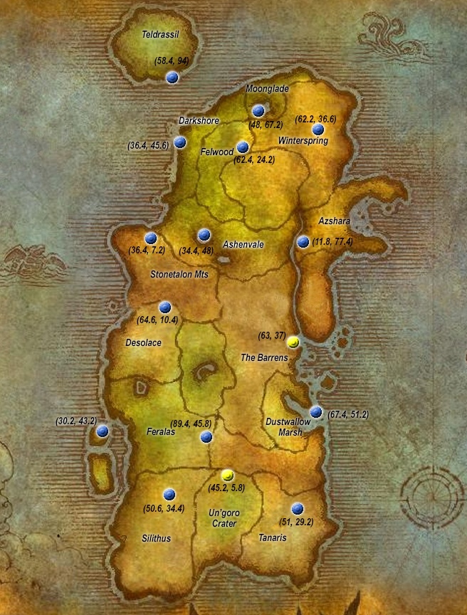 Featured image of post Kalimdor Orgrimmar Map