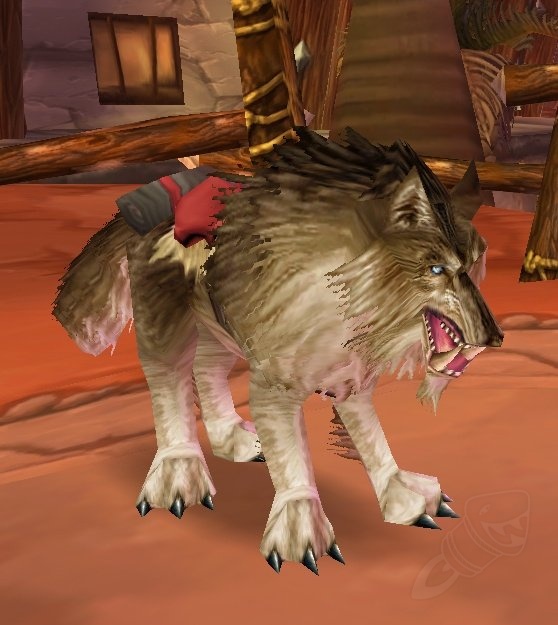 Brown Riding Wolf - NPC - World of Warcraft