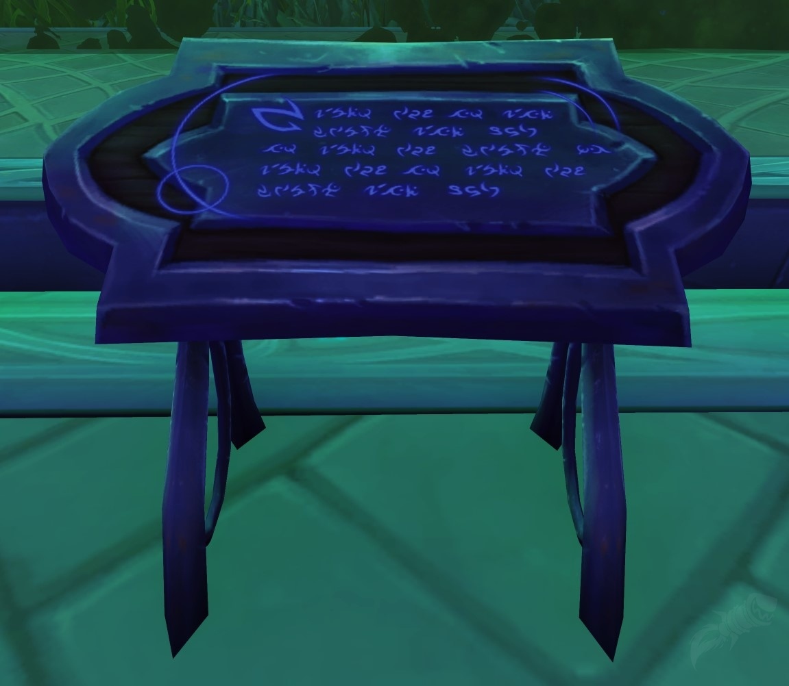 Aquarium of Wonders Object World of Warcraft