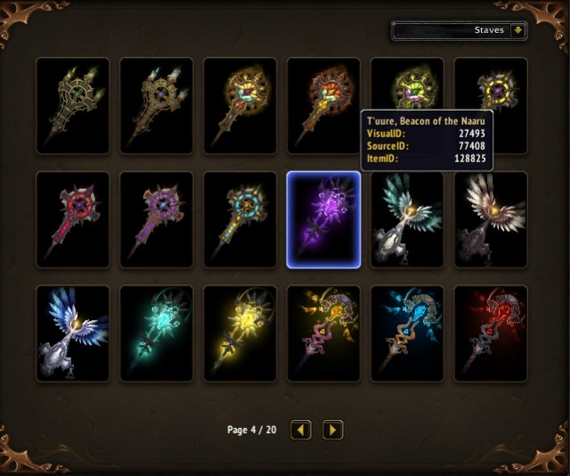 Artifact Transmog in Shadowlands New Creative Weapon Combinations