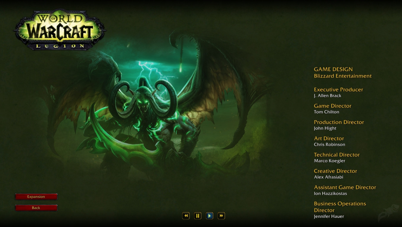 New Shadowlands and Previous Expansion Credits Screens - Новости Wowhead