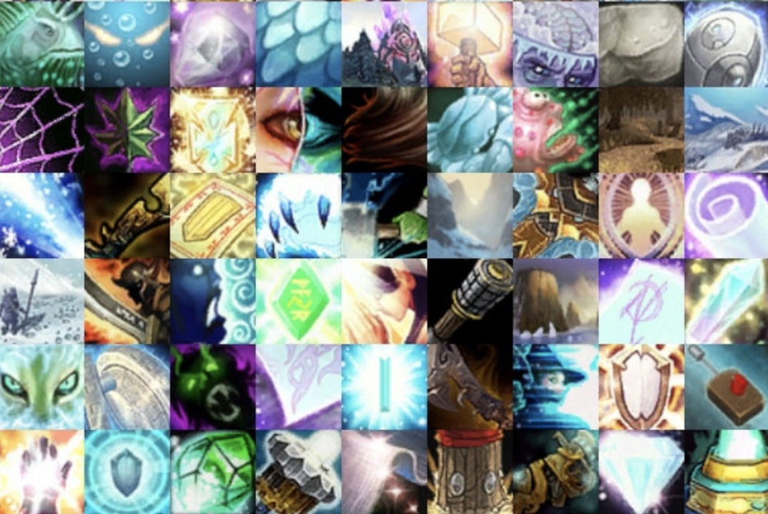 Shadowlands Logo 8k Mosaic Wallpaper Created With Wow Icons Wowhead News