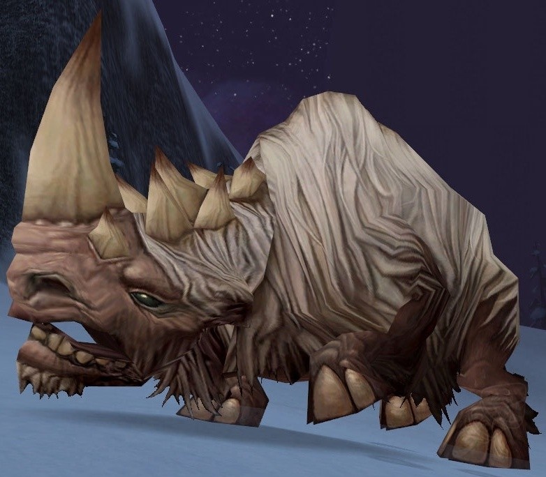 Ice Steppe Rhino NPC WotLK Classic