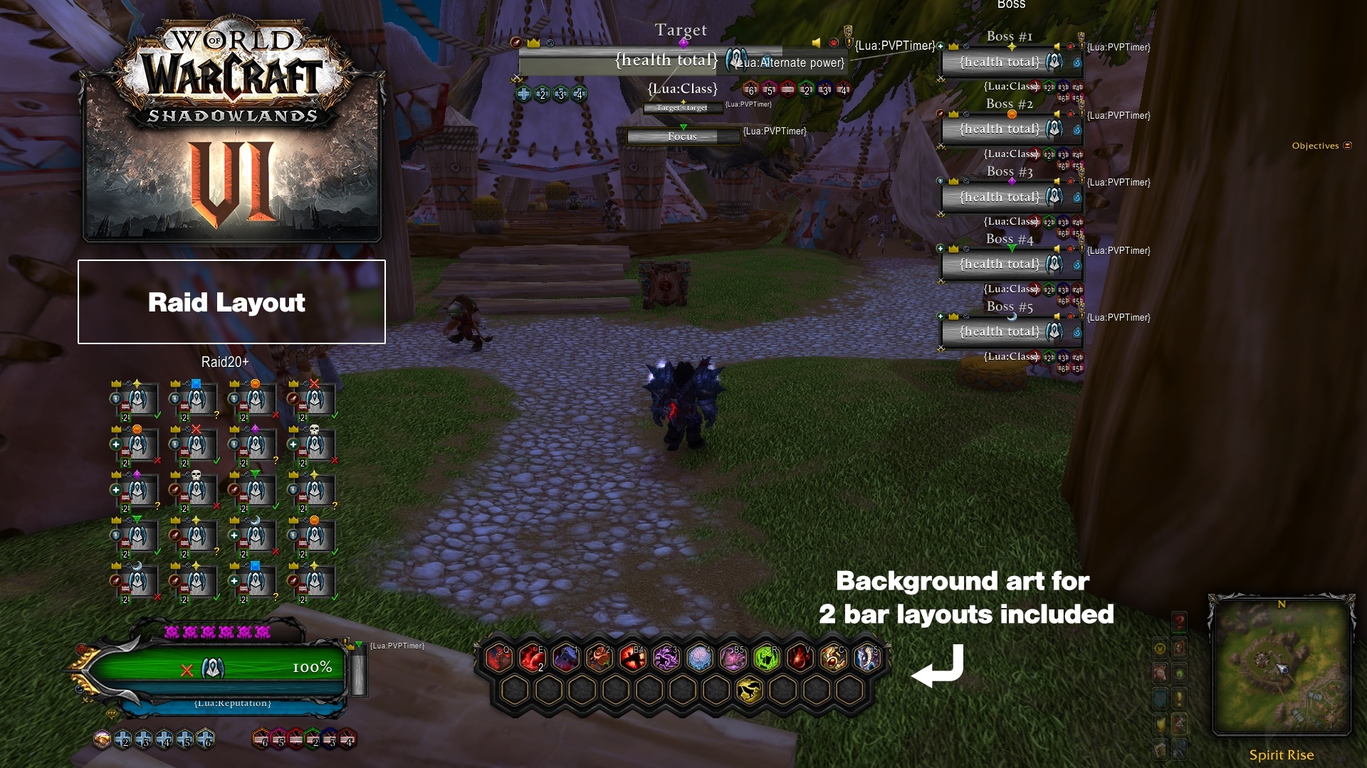 Fan Created, Shadowlands Inspired UI by Hodag - Wowhead News