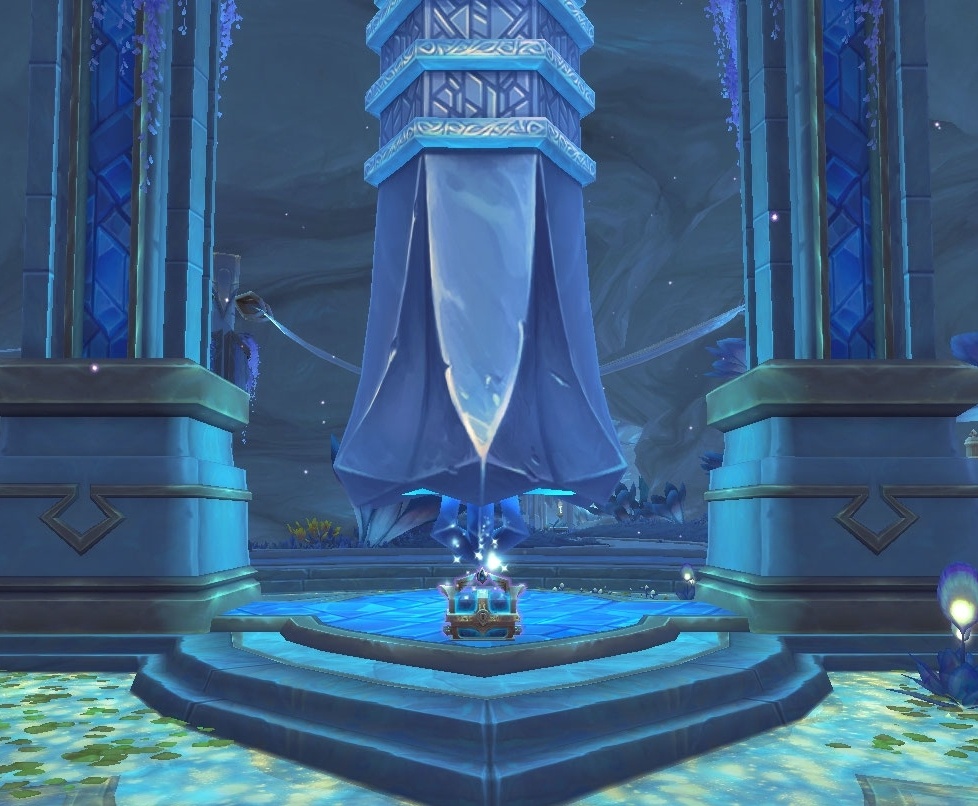 은빛 바람의 기도용 종 물체 월드 오브 워크래프트