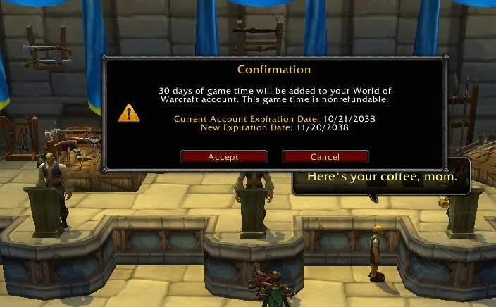 Гайд по получению и продаже жетона WoW