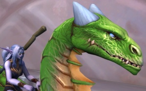 Winding Slitherdrake: Short Horns - Item - World of Warcraft