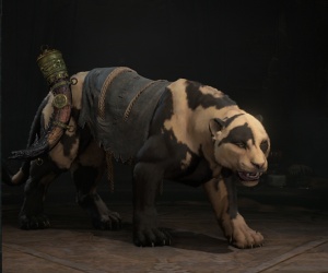 Zügel des Piebald-Panthers