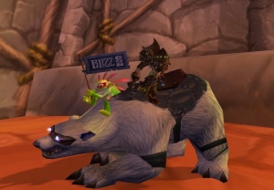 BLIZZCON 2008 08 World Of Warcraft POLAR BEAR LOOT CARD Big Blizzard Bear MOUNT