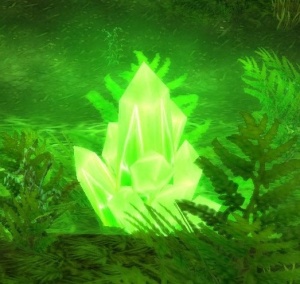 Зеленый кристалл силы - Объект - Классический World of Warcraft