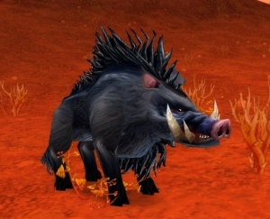 Dire Mottled Boar - NPC - Classic World of Warcraft