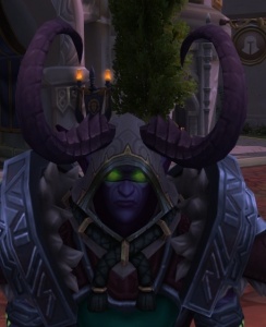Nightborne Battle Magus Hood Item World Of Warcraft Nightborne Battle Magus Hood