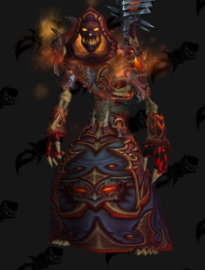 Fiery Warlock Outfit World Of Warcraft