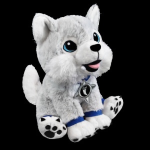 Official Blizzard Snowfang Frostwolf Cub Plush Animal Toy 
