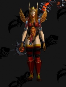 Royal Fire Warlock Outfit World Of Warcraft