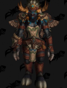 Highmountain Tauren Shaman Outfit World Of Warcraft