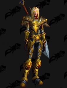 Blood Elf Retribution Paladin - Outfit - World of Warcraft