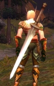 Tarnished Bastard Sword Item World Of Warcraft