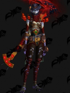 Red Leather Outfit - World of Warcraft